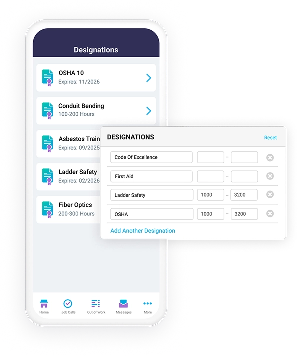 Skills and Certifications